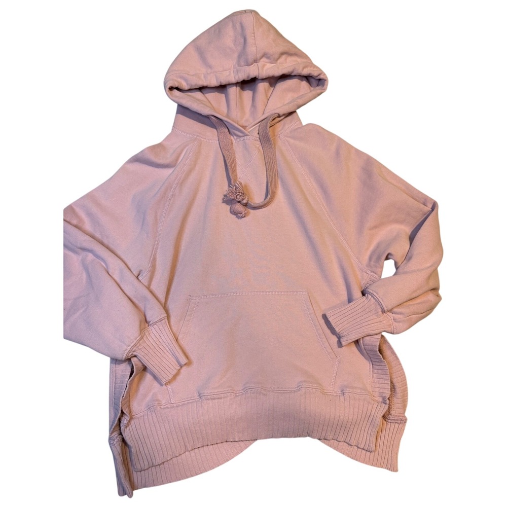 American Eagle Outfitters Pink Oversized Hoodie‎ Sweatshirt Womens XS